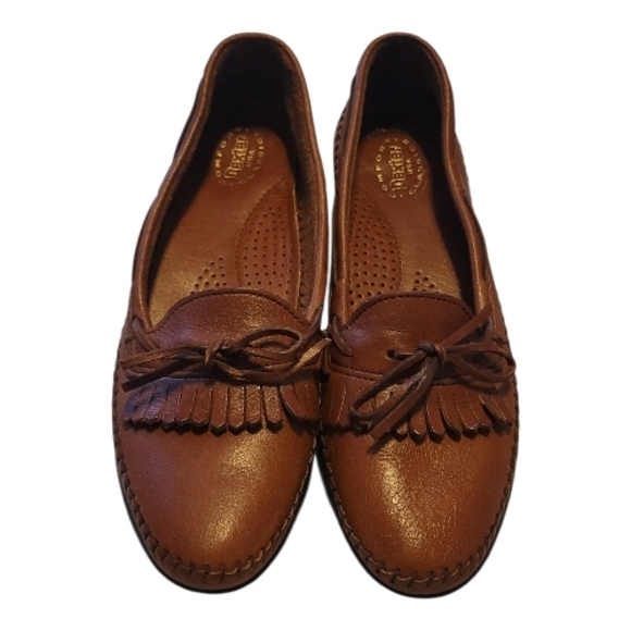 Dexter USA Leather Tassel Loafers Womens 10M Kiltie Moccasin Vintage Comfort - Picture 11 of 13